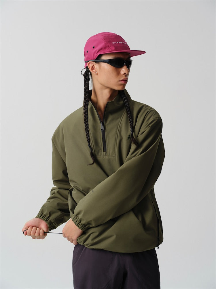 MASSIF fleece lined 1/4 zip pullover