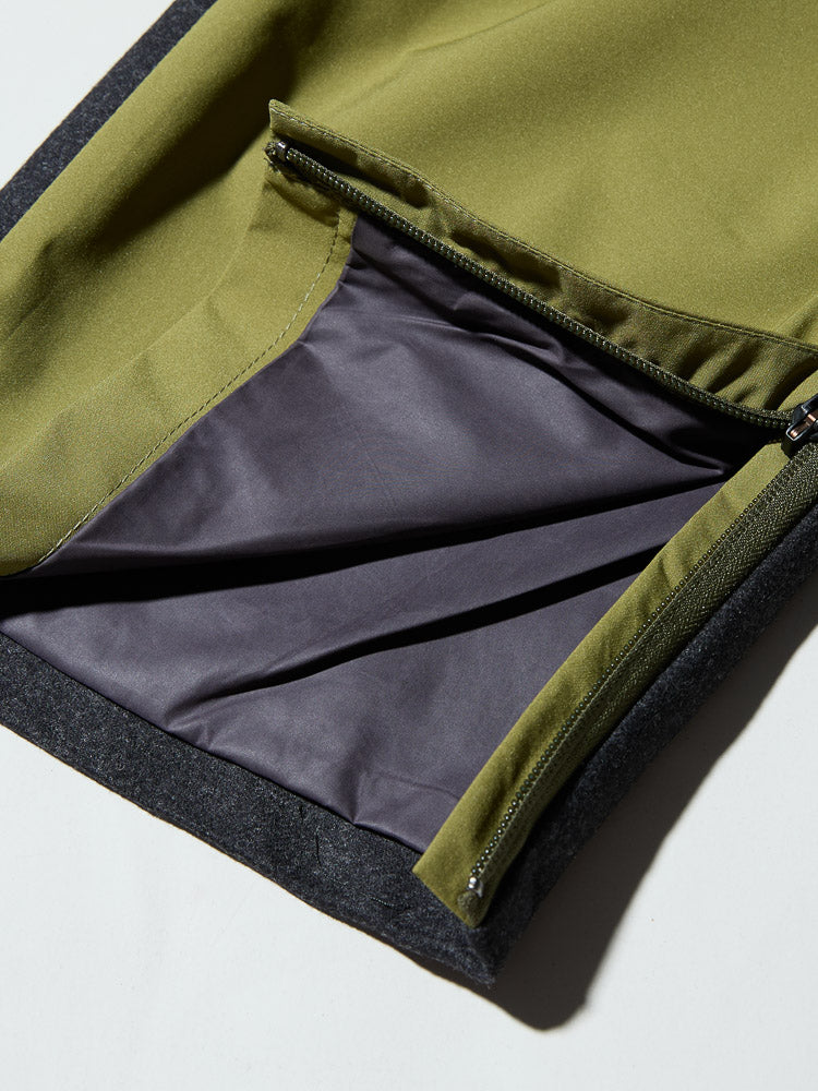 MELANGE wool hybrid pant