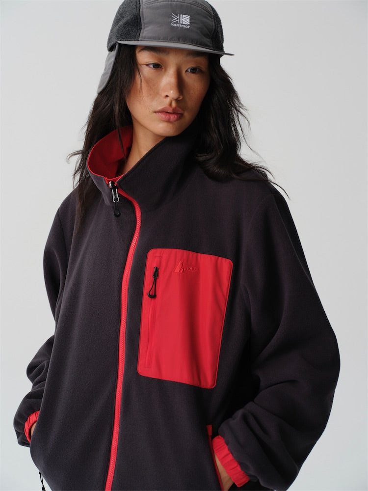 MT. AUGAL reversible fleece
