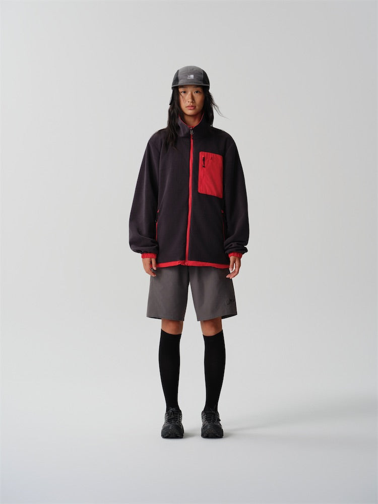 MT. AUGAL reversible fleece