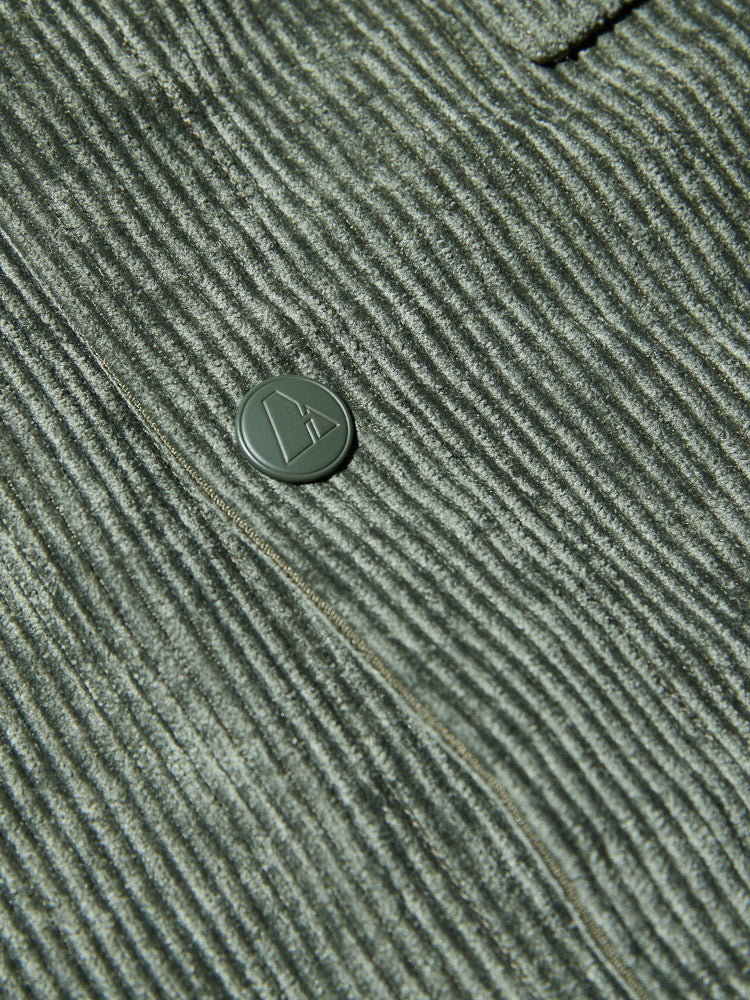 TRAVAIL water-resist corduroy overshirt